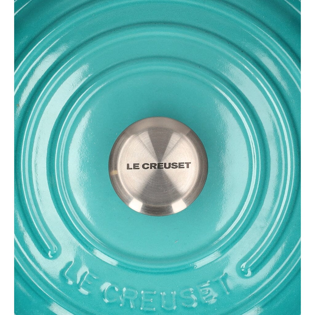 2025 Le Creuset - Braad-/Stoofpan Signature rond Caribbean Blue 20 cm 2,4 l