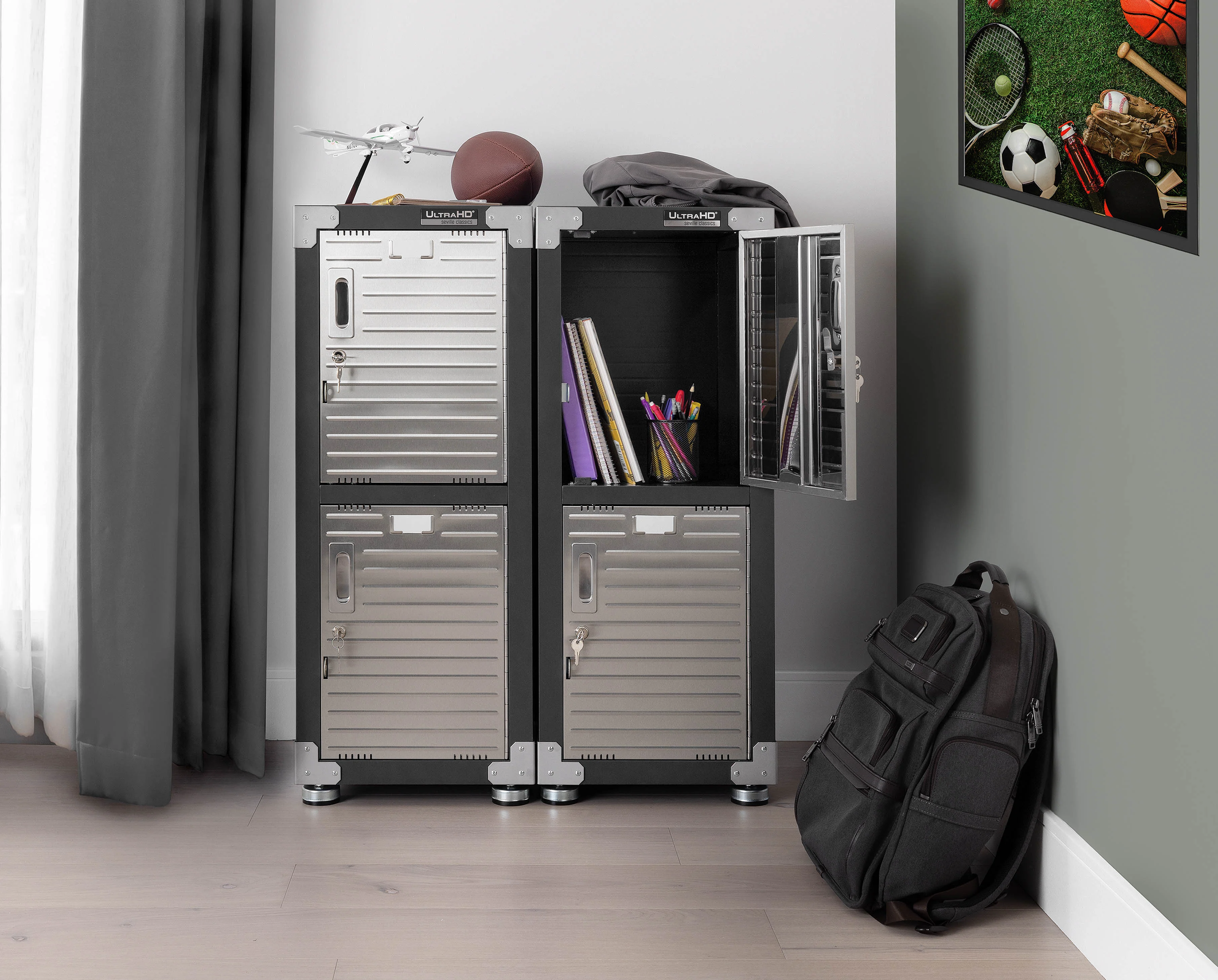 2025 UltraHD? Stapelbare Kasten met 4 Deuren