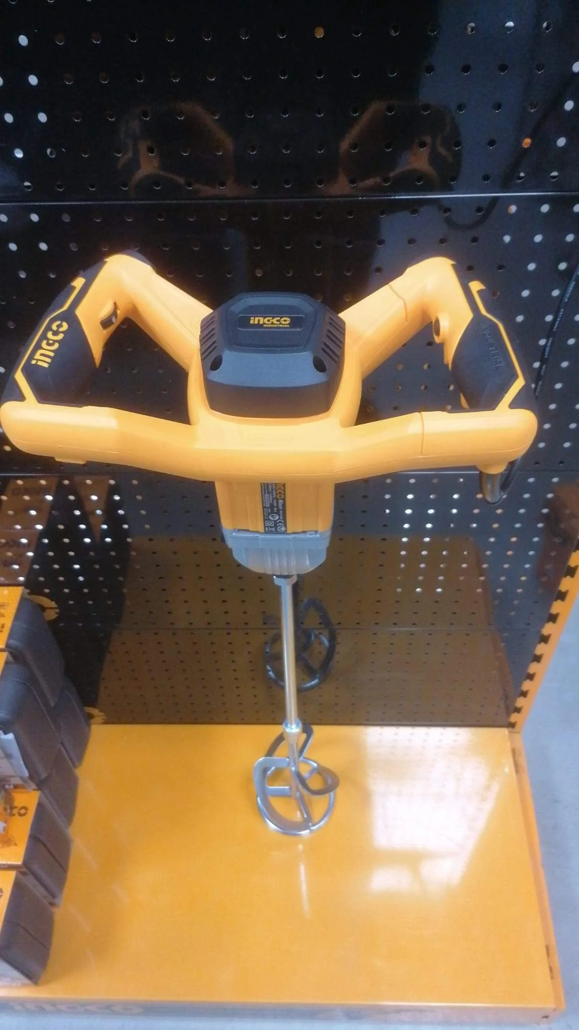 2025 PRO 1400W Mortelmenger met accessoires - MX214008 INGCO