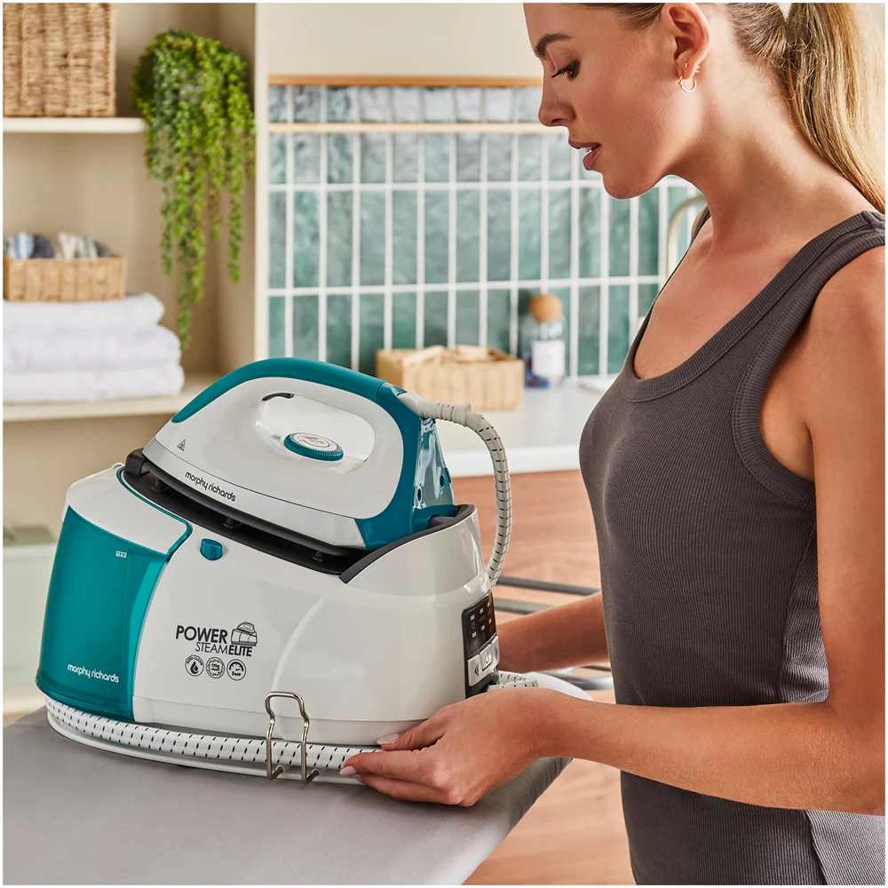 2025 Morphy Richards 332014 Power Steam Elite Stoomgenerator met AutoClean Groen