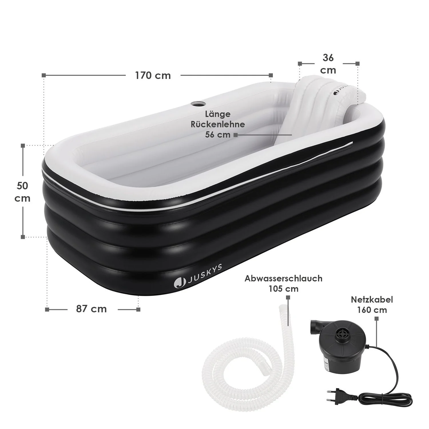 2025 Opblaasbaar bad