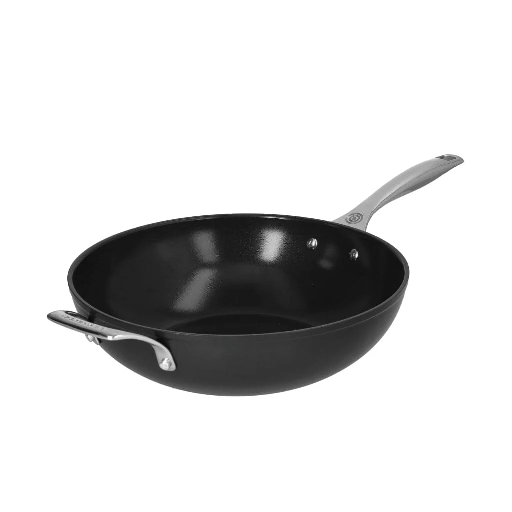 2025 Le Creuset - Essential Anti-aanbak Wokpan 30 cm