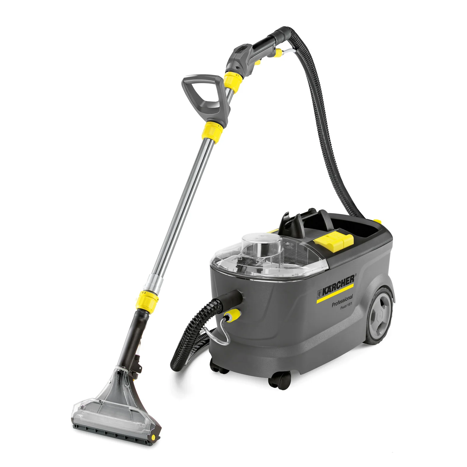 2025 Spray-extractieapparaat PUZZI 10/1 met Meubelmondstuk en Vloerborstel