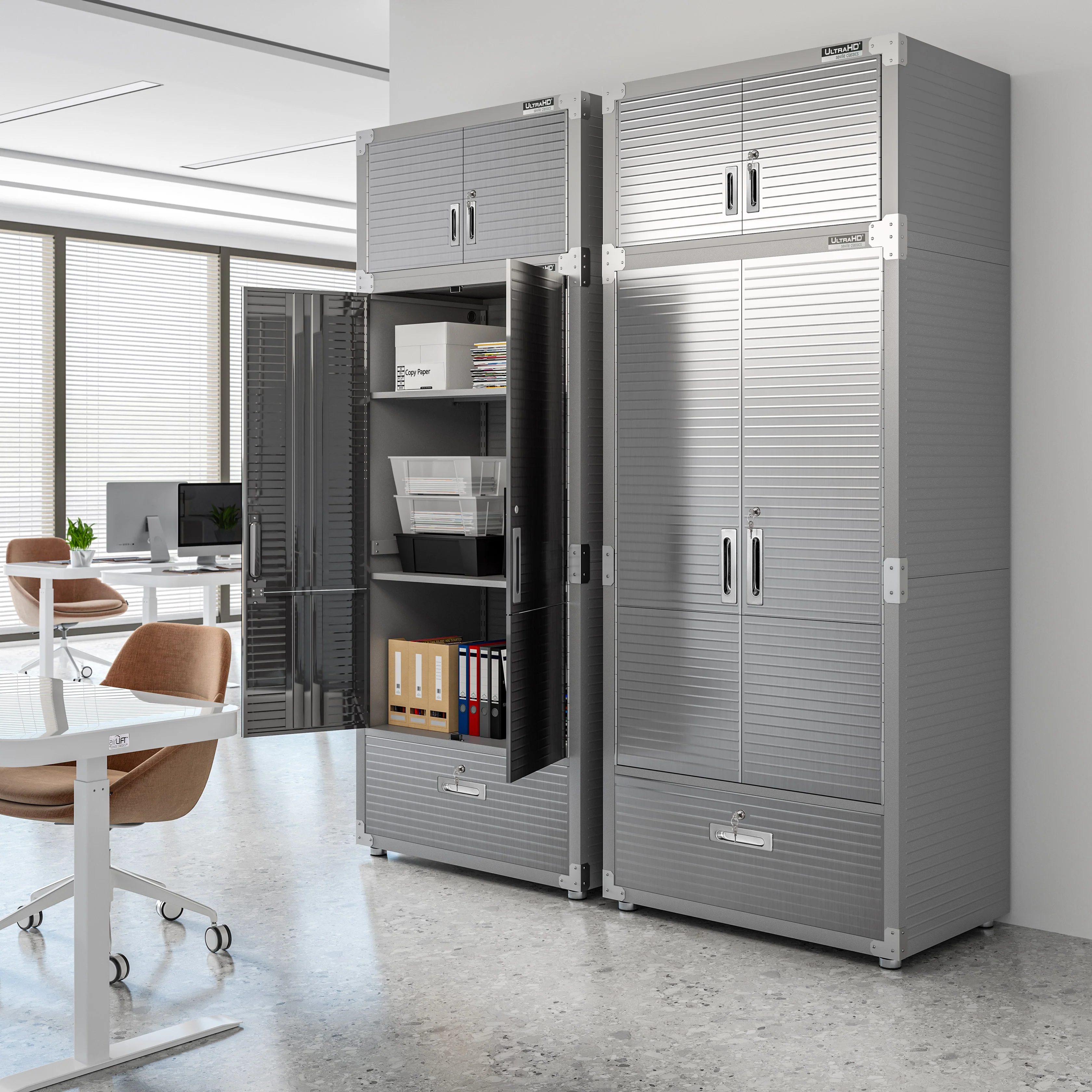 2025 UltraHD? Opslagkast met Onderlaadeurs