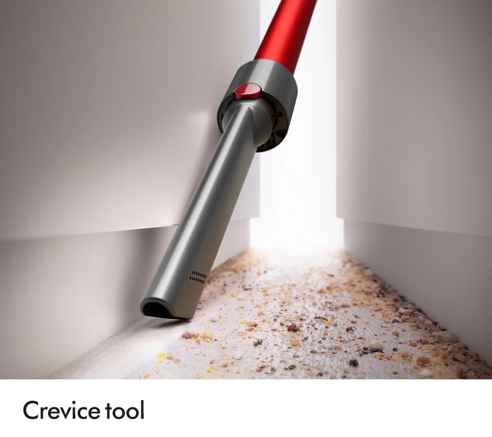2025 Dyson V11 Extra Draadloze Steelstofzuiger �C Tot 60 Minuten Gebruikstijd, Nikkel en Rood