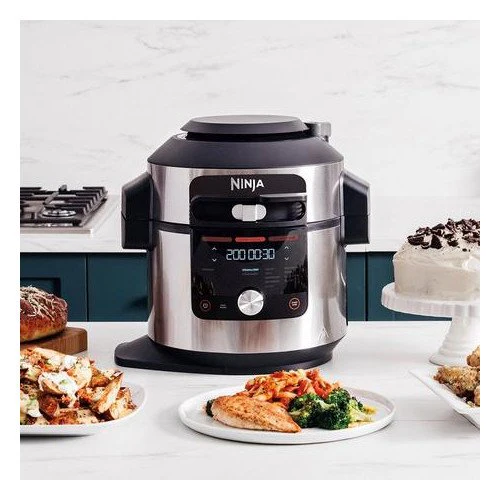 2025 Ninja Foodi MAX Multifunctionele Pan 15-in-1 met Slimme Deksel SmartLid en Smart Cook Systeem OL750UK