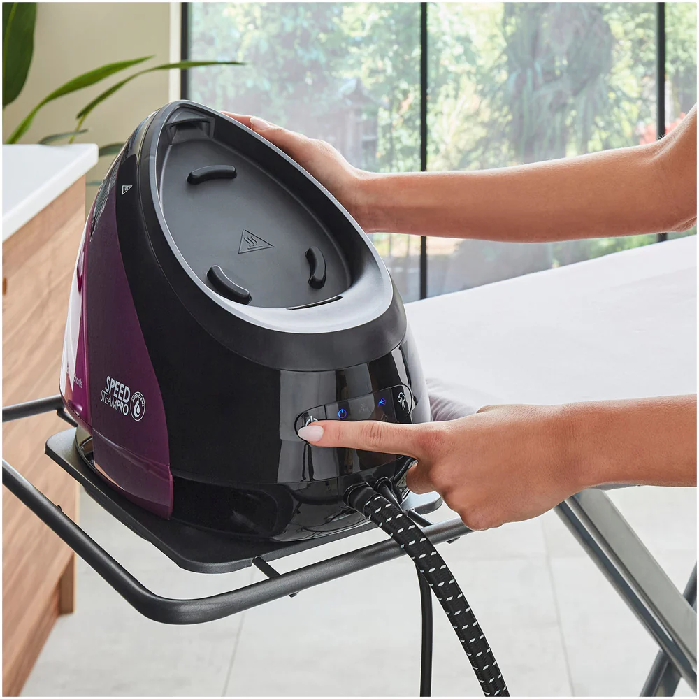 2025 Morphy Richards 332102 Speed Steam Pro Stoomgenerator met Automatische Reiniging �C Paars