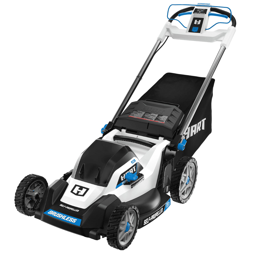 40V zelfrijdende accu-grasmaaier met borstelloze motor, 51 cm �C Set met (1) 6,0 Ah lithium-ion accu