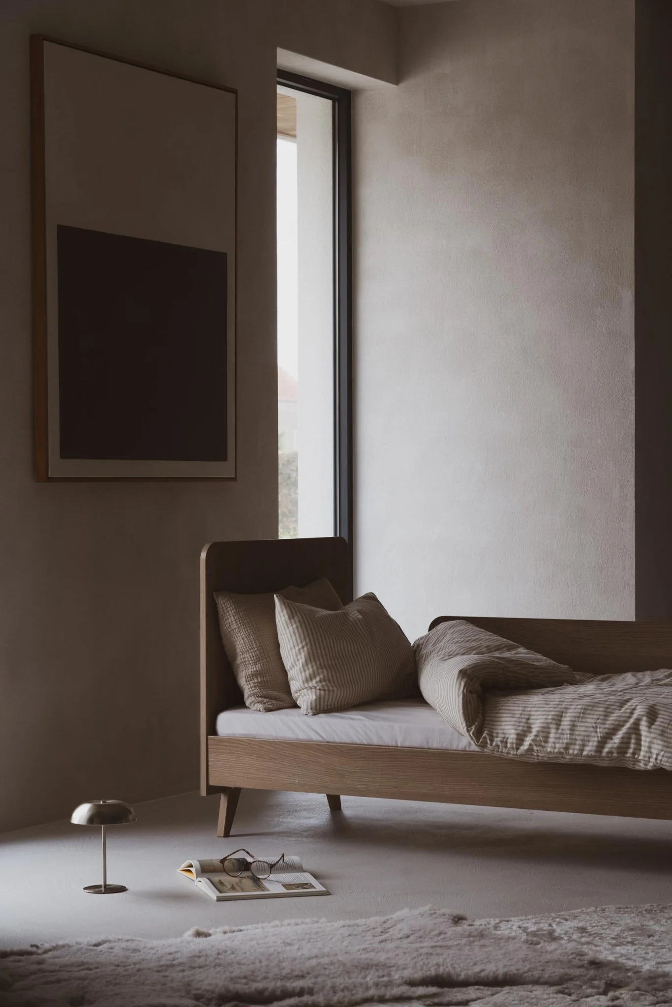 2025 Babybed Loft - Honey Ash 140x70cm (inclusief ombouwmogelijkheid tot kinderbed 140x70cm)