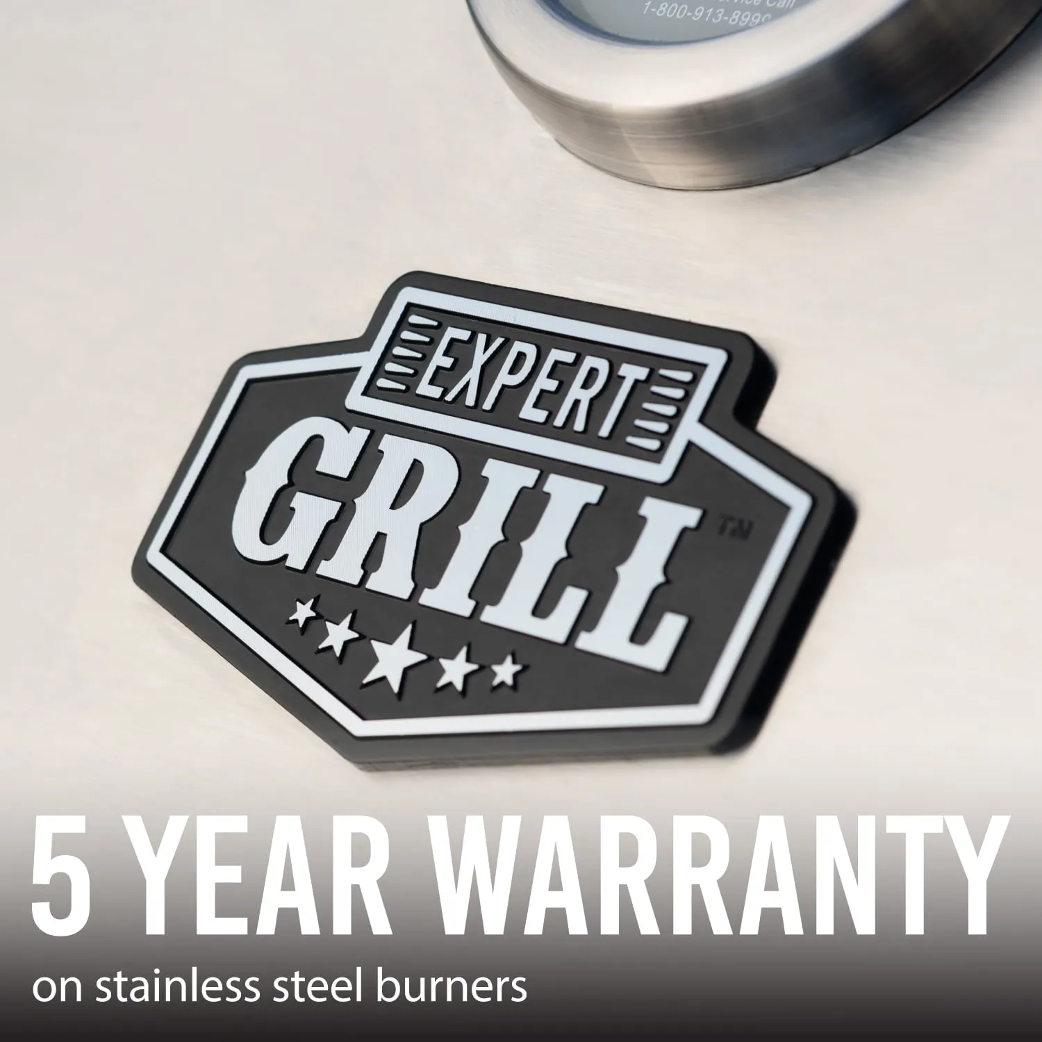 Expert Grill 5-pits propaangasgrill met zijbrander