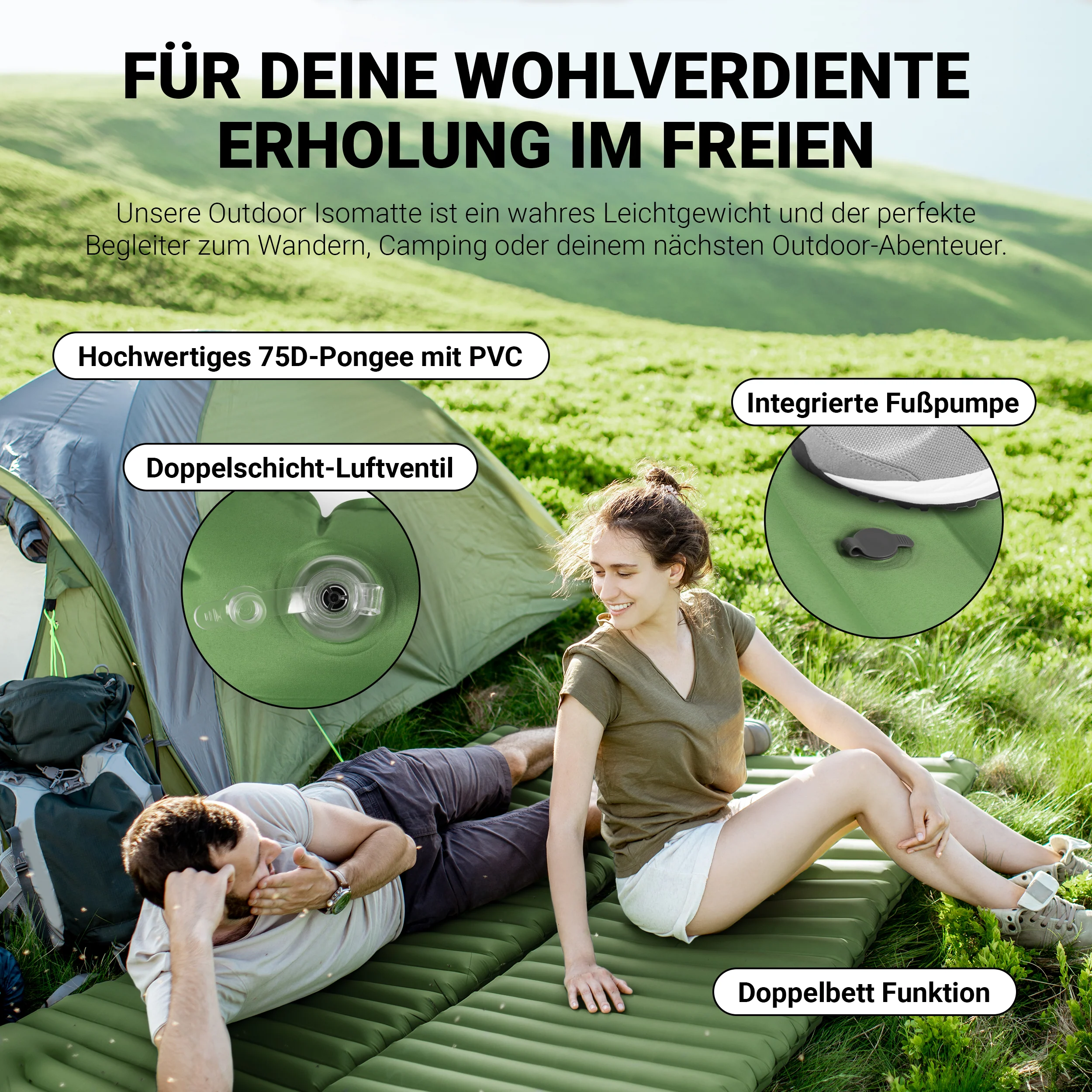 2025 Camping-Set Gr��n Premium