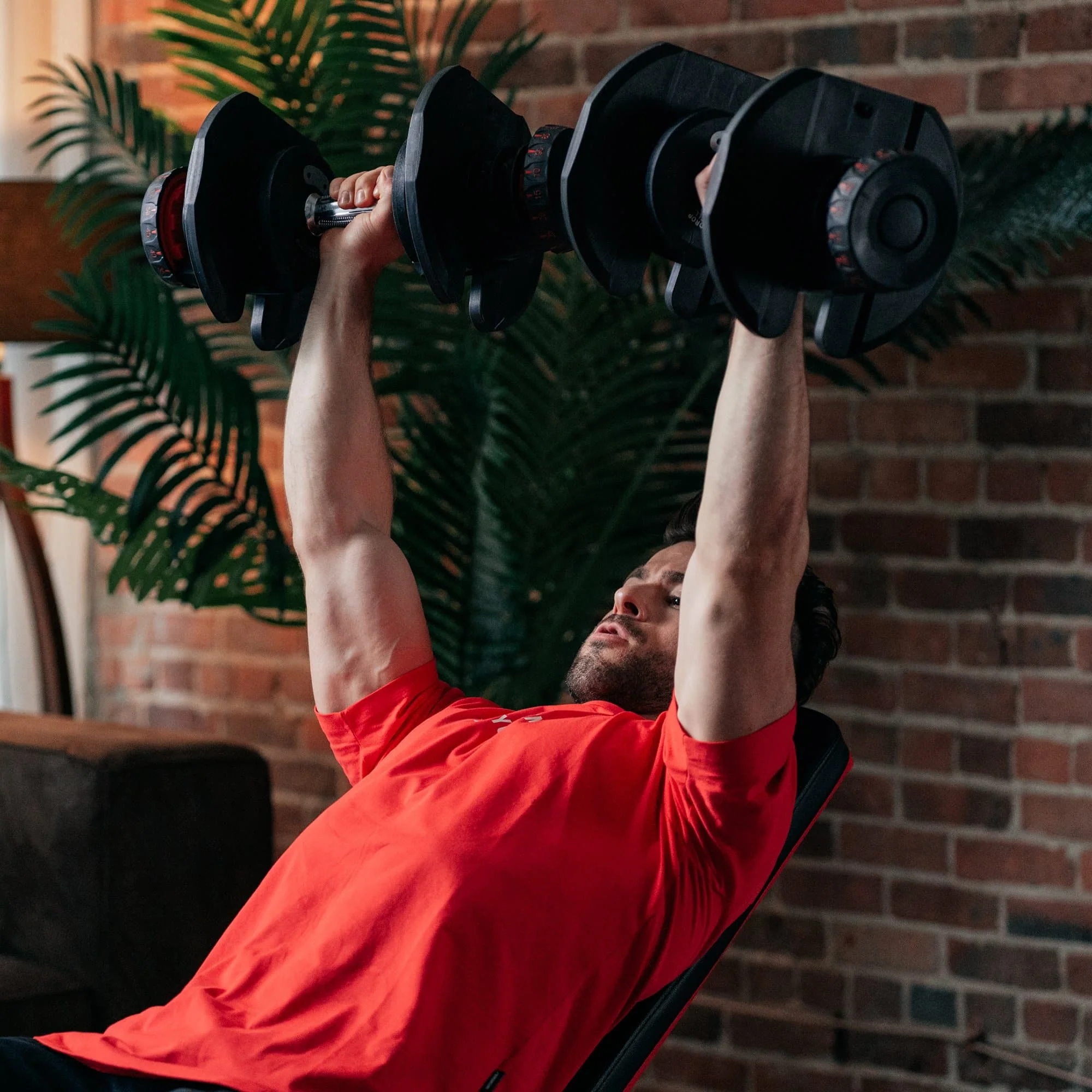 2025 Montreal Verstelbare Dumbbells, 4,5-40,8 kg �� Vervang 34 Individuele Dumbbells met Directe Gewichtaanpassing