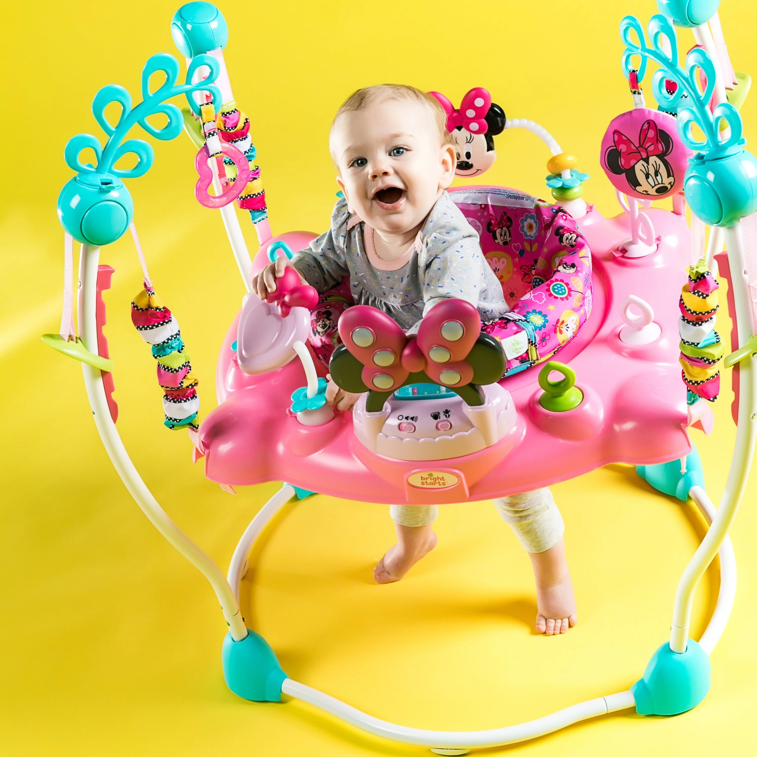 Disney Minnie Mouse Looptrainer met lichtjes en melodie?n voor baby's vanaf 6 maanden