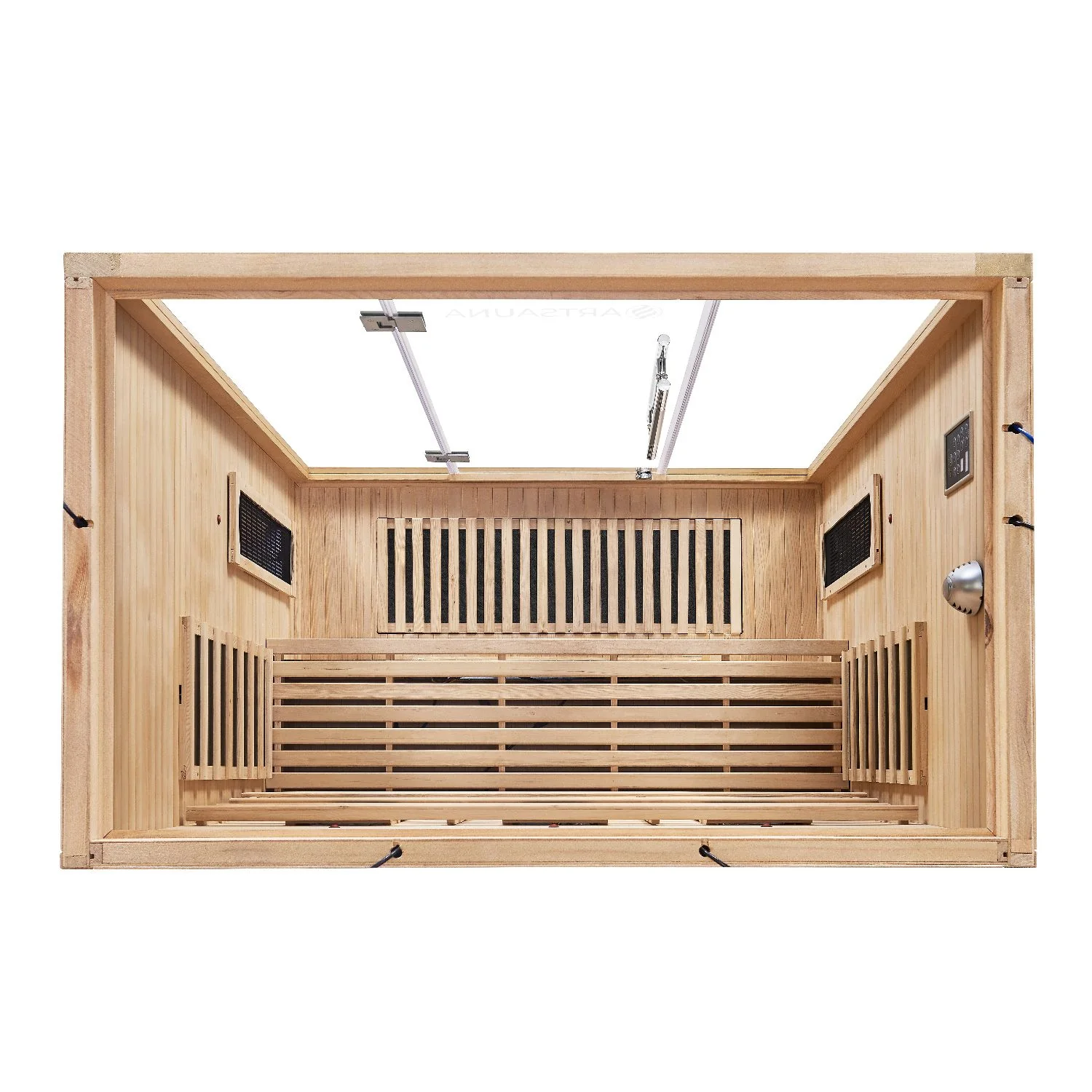 2025 Ruimtebesparende infraroodcabine Kiruna160 met dual-technologie