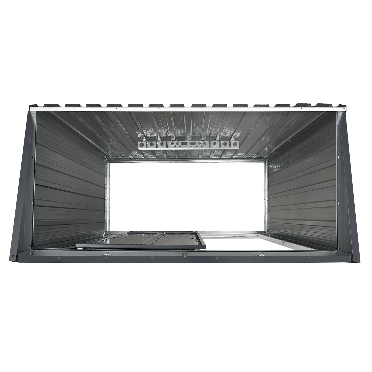 2025 Metalen Tuinhuis S met Schuindak