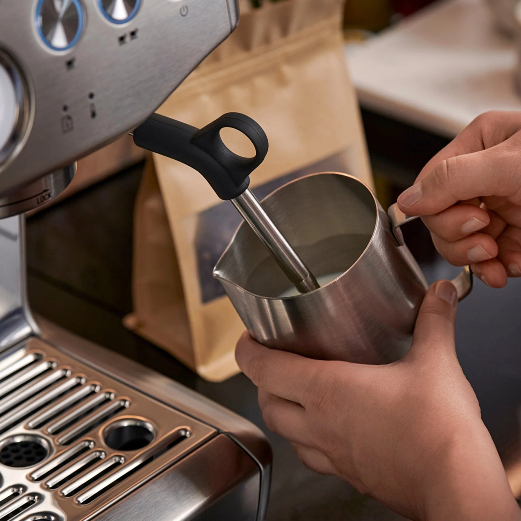 Barista Express? Impress van Sage RVS | SES876BSS4GUK1