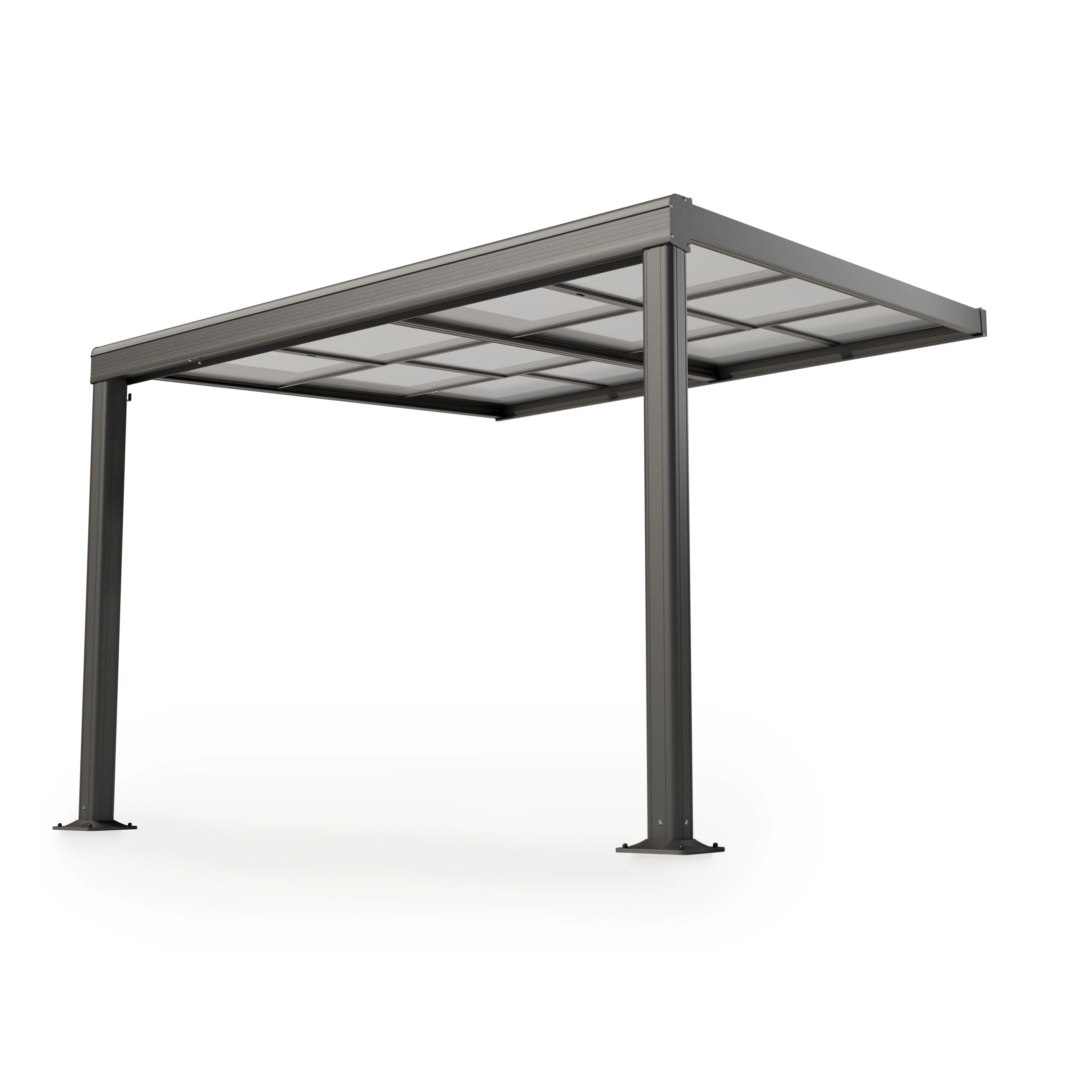 2025 Terrassendach Jakarta mit Polycarbonatplatten �C Terrasoverkapping Jakarta met Polycarbonaatplaten