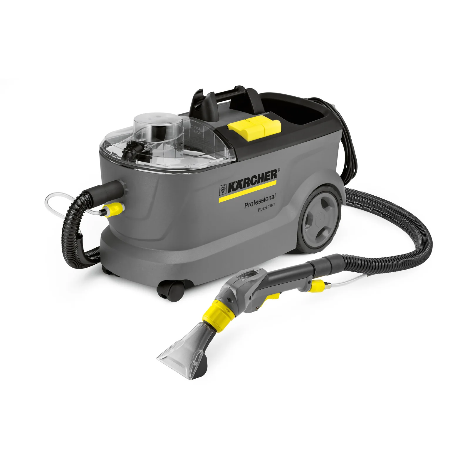 2025 Spray-extractieapparaat PUZZI 10/1 met Meubelmondstuk en Vloerborstel