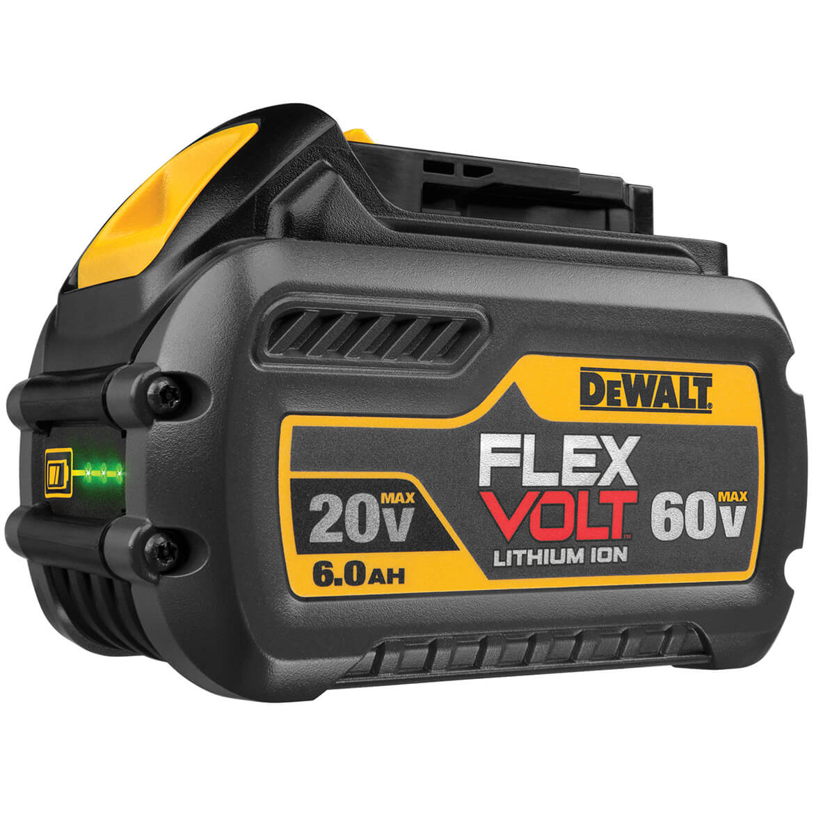 2025 DeWALT DCB606 Duurzame 20V/60V FLEXVOLT 6.0Ah Batterij