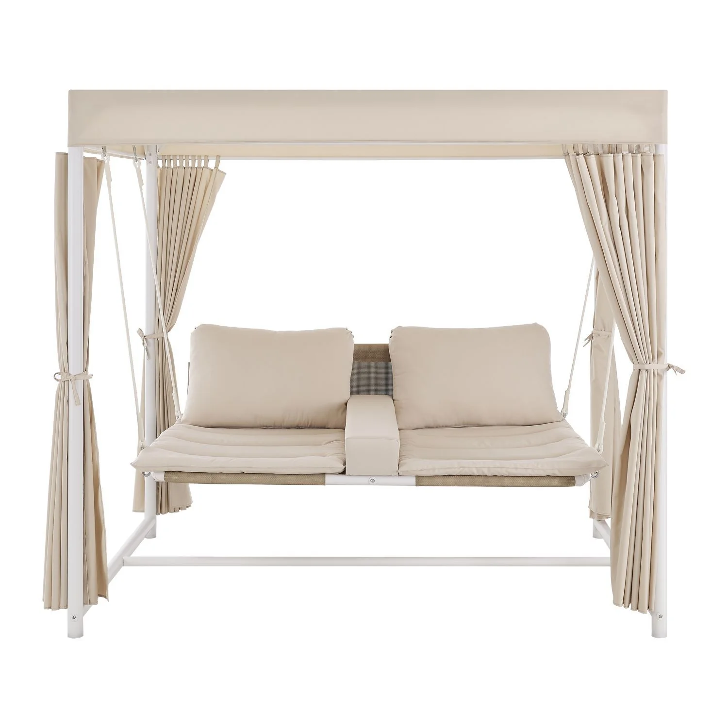 2025 Gezellige Hollywoodschommel om met 2 personen op te liggen