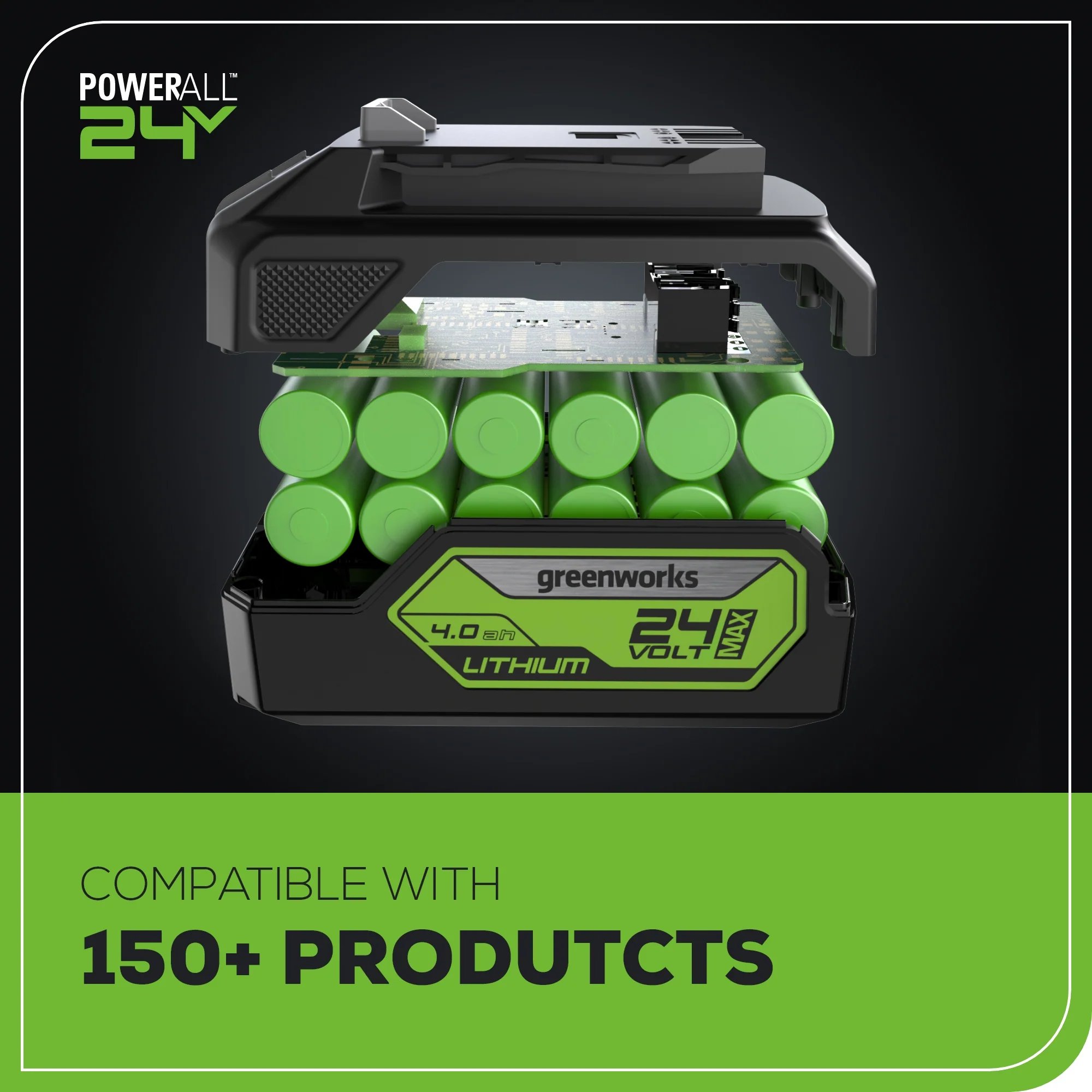 2025 Greenworks 24V 500W Draagbare Energie Station (Alleen Gereedschap)