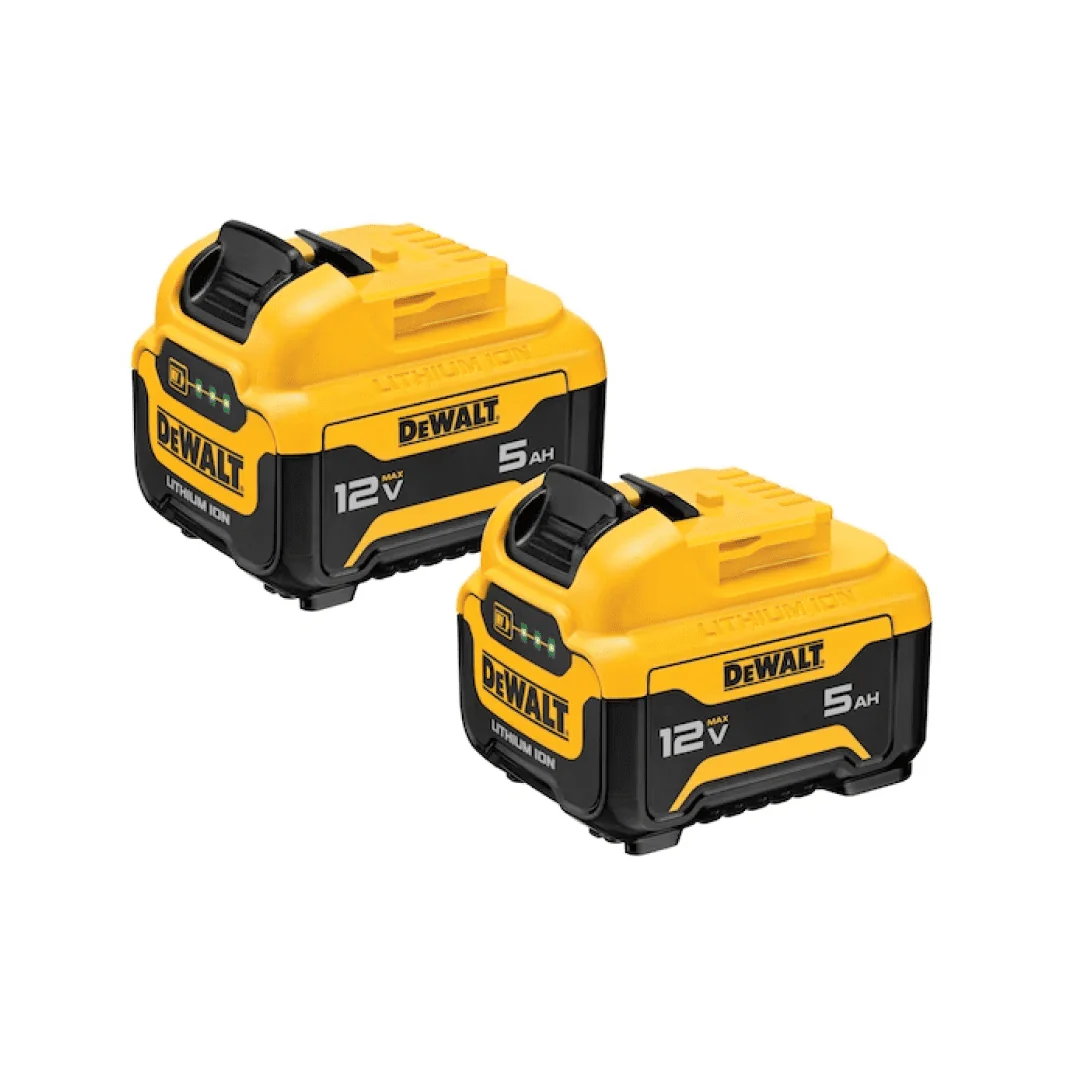 2-delige set lithium-ion accu��s 12V MAX 5,0Ah �C Model DCB126-2