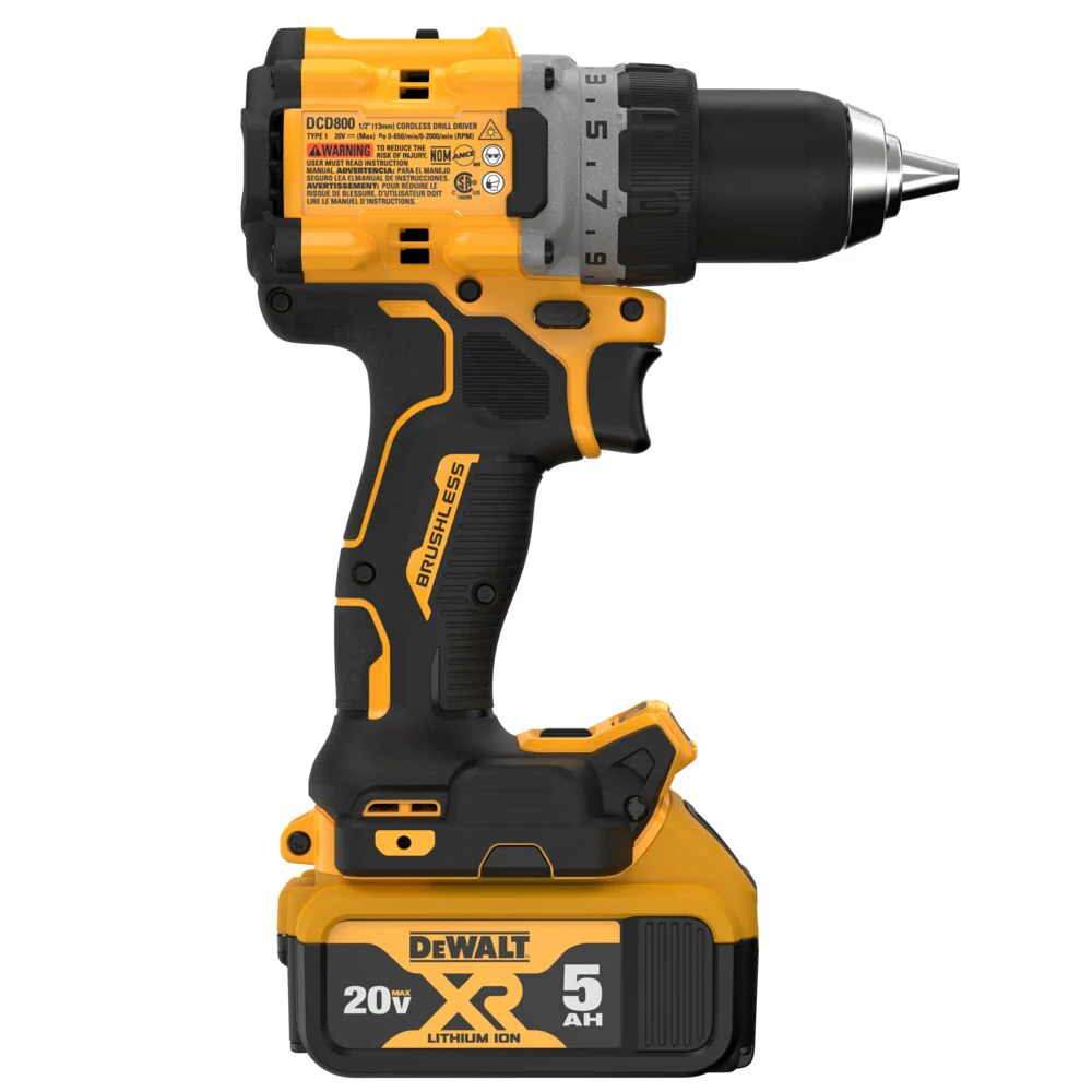 2025 DeWalt DCD800P1 20V Max XR Brushless Draadloze 1/2
