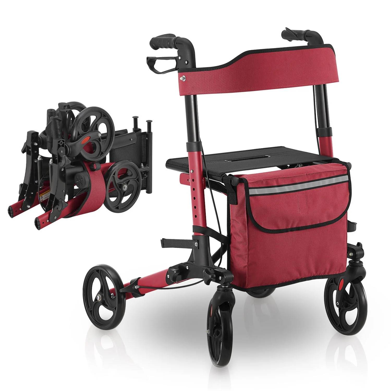 2025 Aluminium rollator Vital met zitje