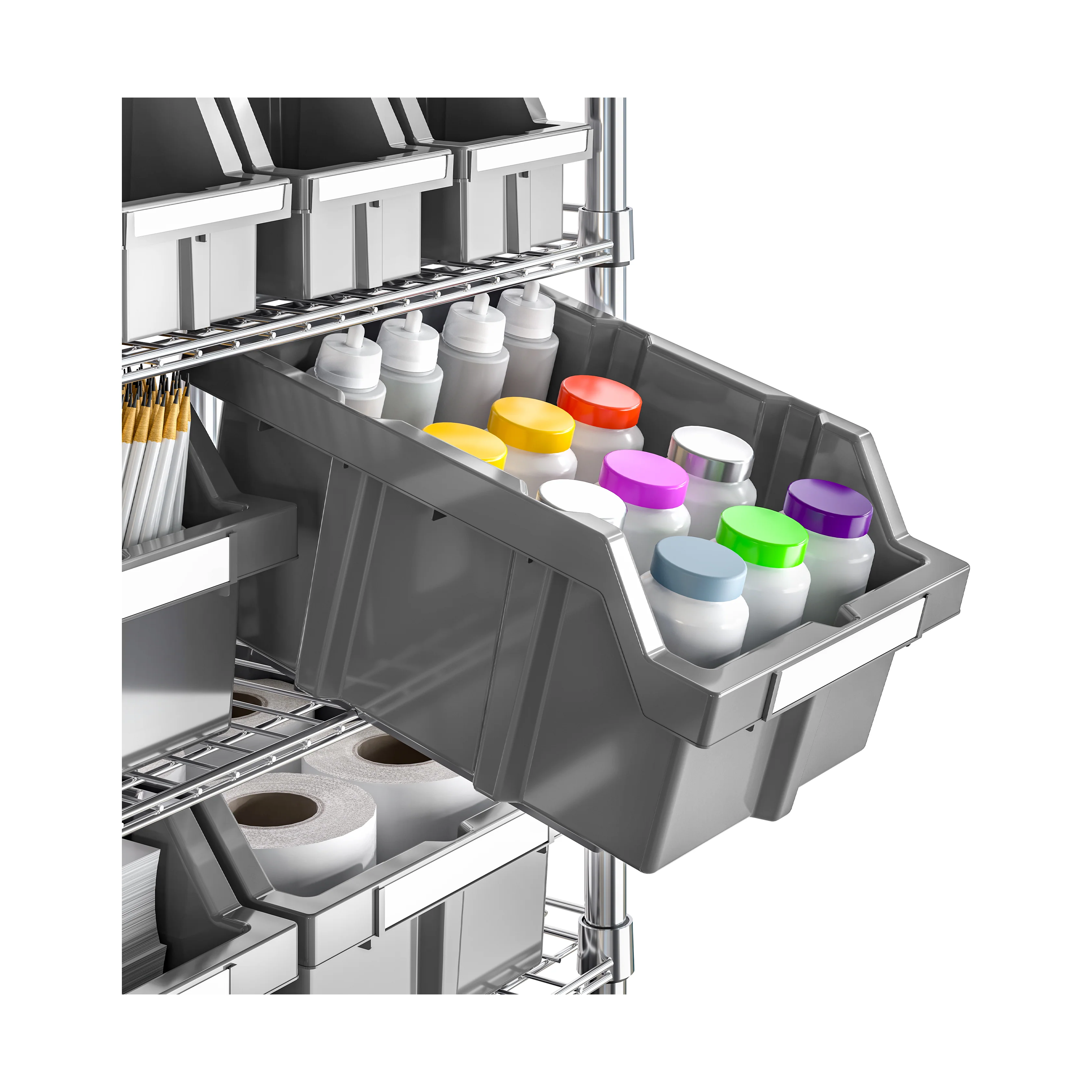 2025 NSF Rek met 7 Niveaus en 22 Bakjes