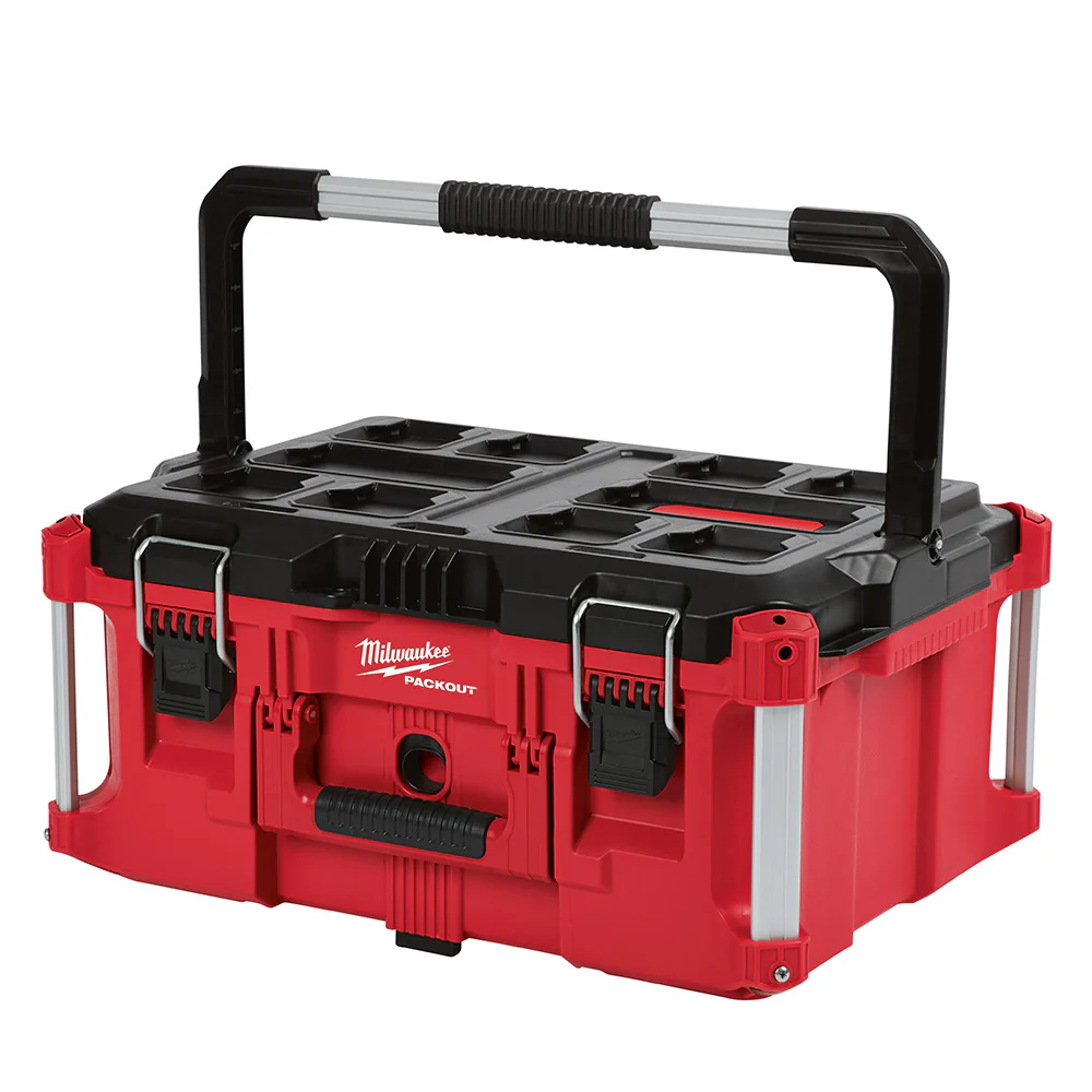 2025 Milwaukee 48-22-8425 Grote Gereedschapskist van 100 lbs Capaciteit van Polymer PACKOUT