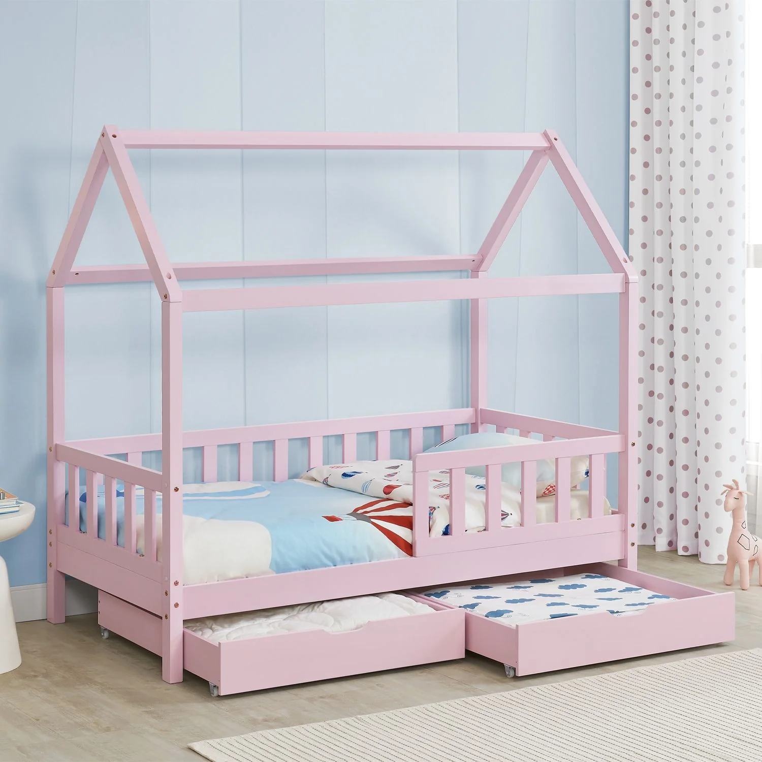 2025 Kinderbed Marli 80 x 160 cm met opberglade