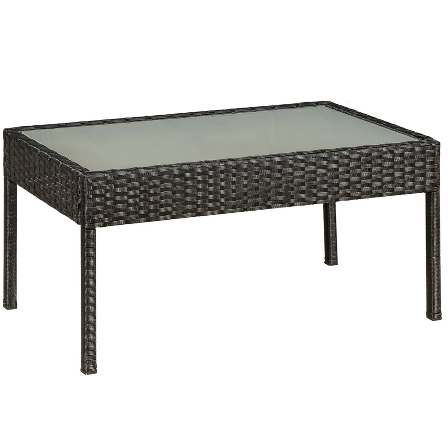 2025 Polyrattan zitgroep �C Voor gezellige uren op het terras of balkon