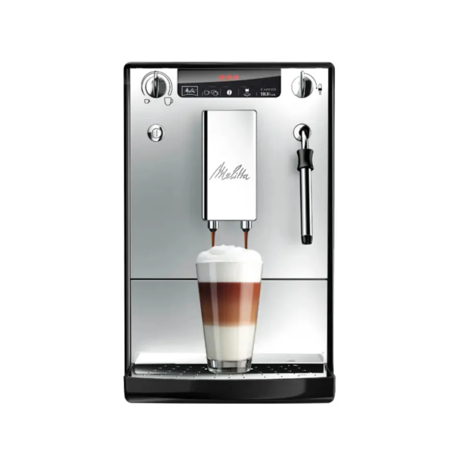 2025 Melitta koffiezetapparaat Caffeo Solo & Milk E 953-202 zilver