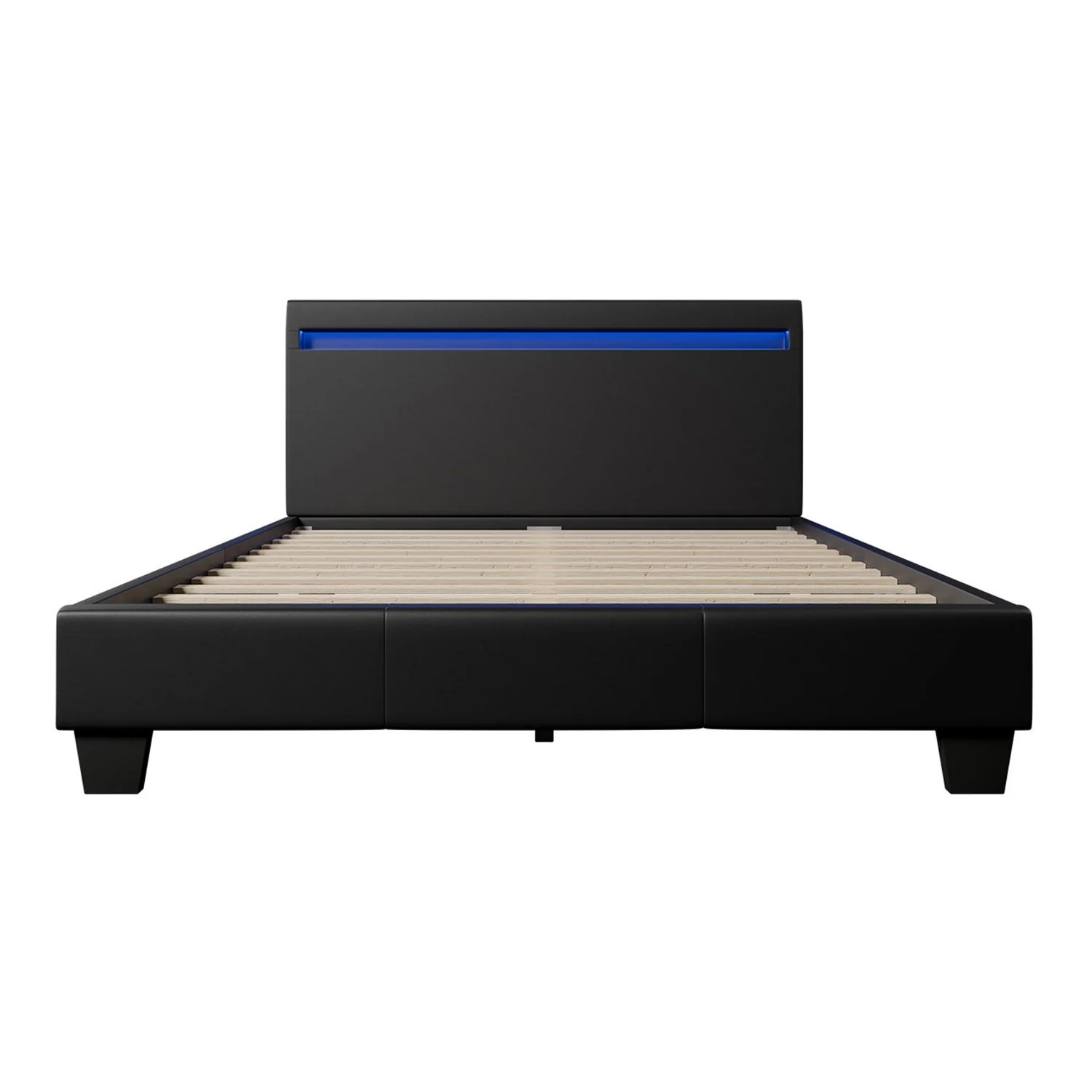 2025 Rustgevend slapen in het gestoffeerde bed Verona 120x200 cm in wit