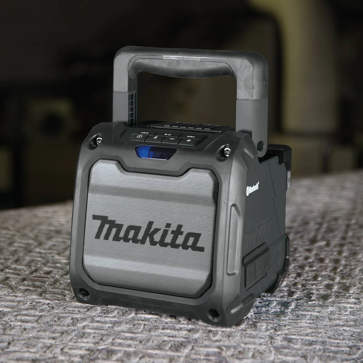 2025 Makita XRM08B Draadloze Bluetooth Luidspreker voor Werkplek van 12-Volt/18-Volt CXT/LXT - Los Gereedschap