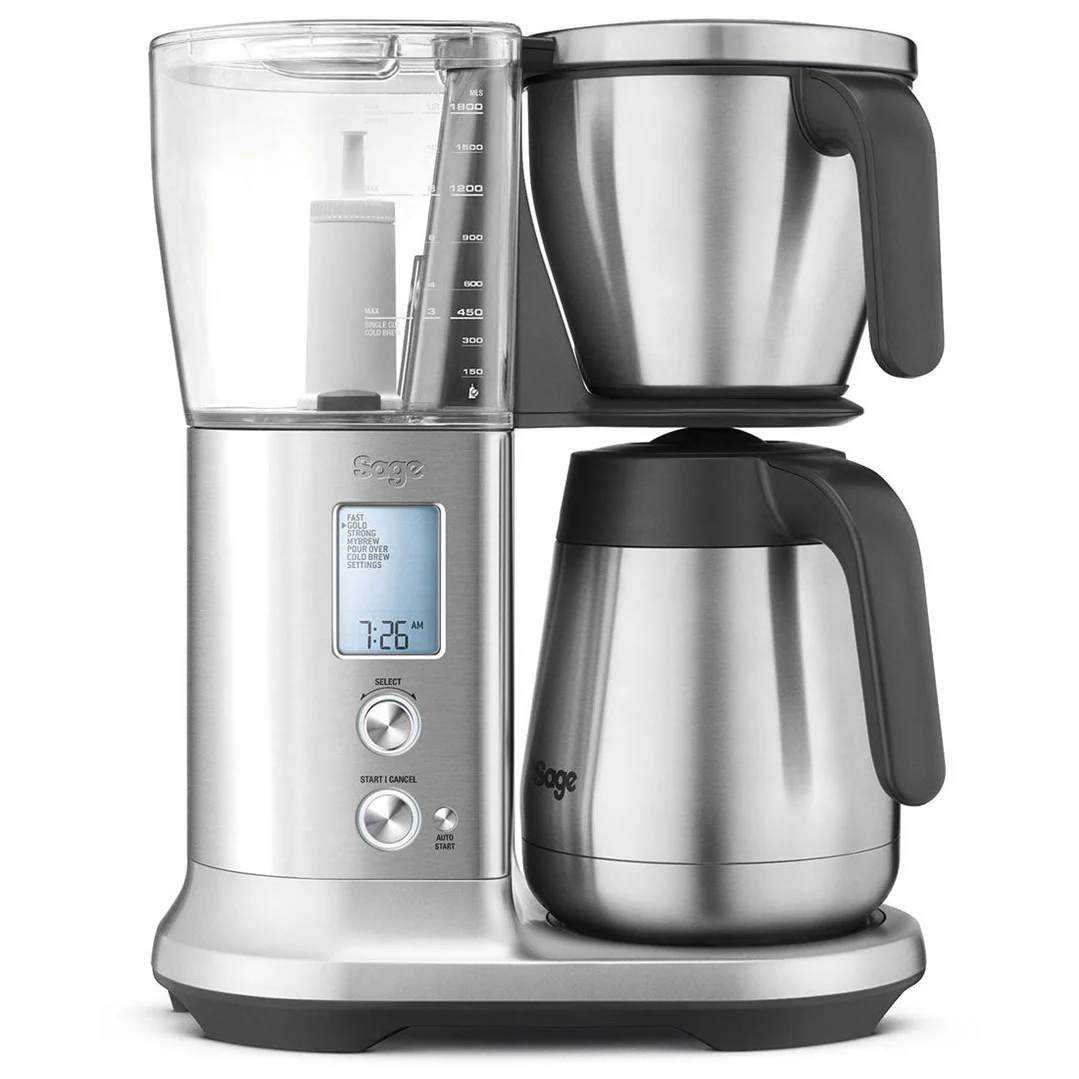 2025 Sage Precision Brewer Thermische Koffiezetapparaat van Geborsteld Roestvrij Staal | SDC450BSS2GUK1
