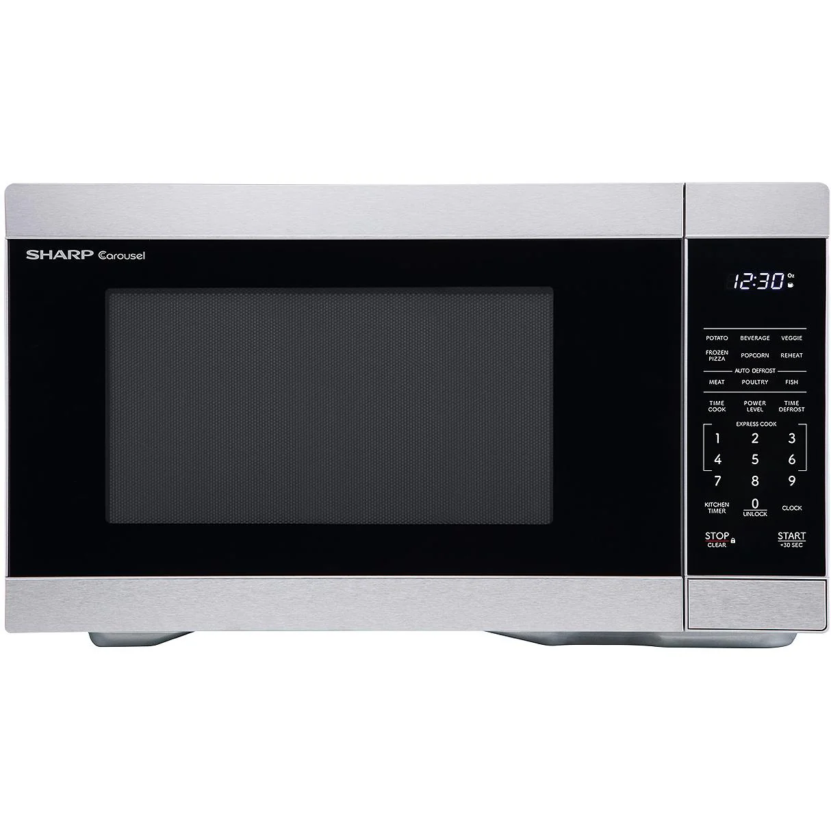 2025 Sharp 20.6-inch Magnetron, 1.1 cu. ft. SMC1162KSC