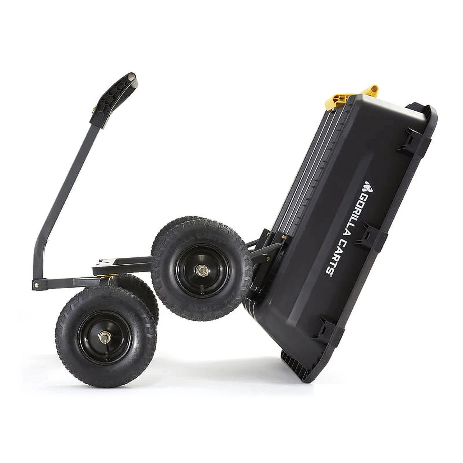 2025 Gorilla Tuinafvalwagen van 7 kubieke voet van polyethyleen | GCG-7