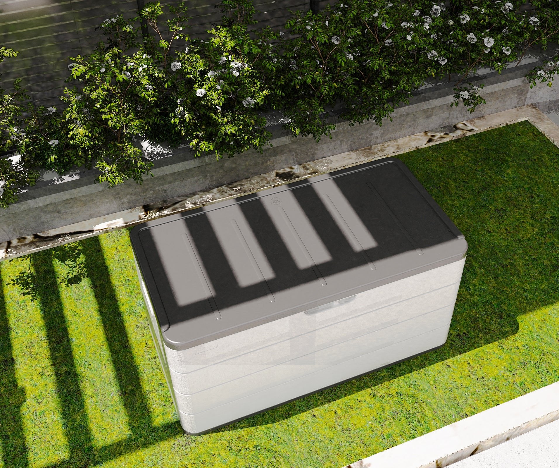 Opslagdoos voor Patio van 85 Gallon van Hars