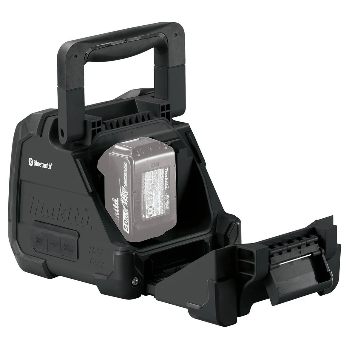 2025 Makita XRM08B Draadloze Bluetooth Luidspreker voor Werkplek van 12-Volt/18-Volt CXT/LXT - Los Gereedschap