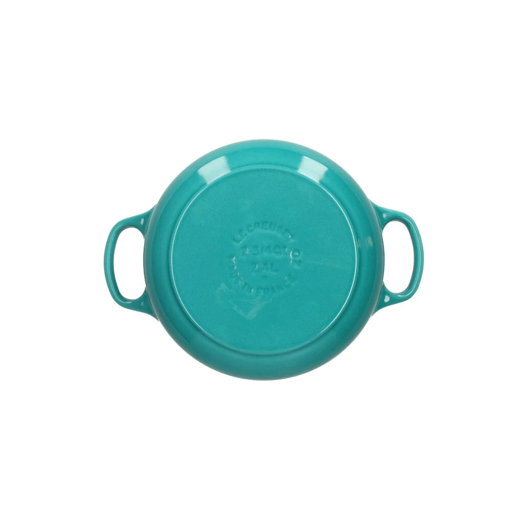 2025 Le Creuset - Braad-/Stoofpan Signature rond Caribbean Blue 20 cm 2,4 l