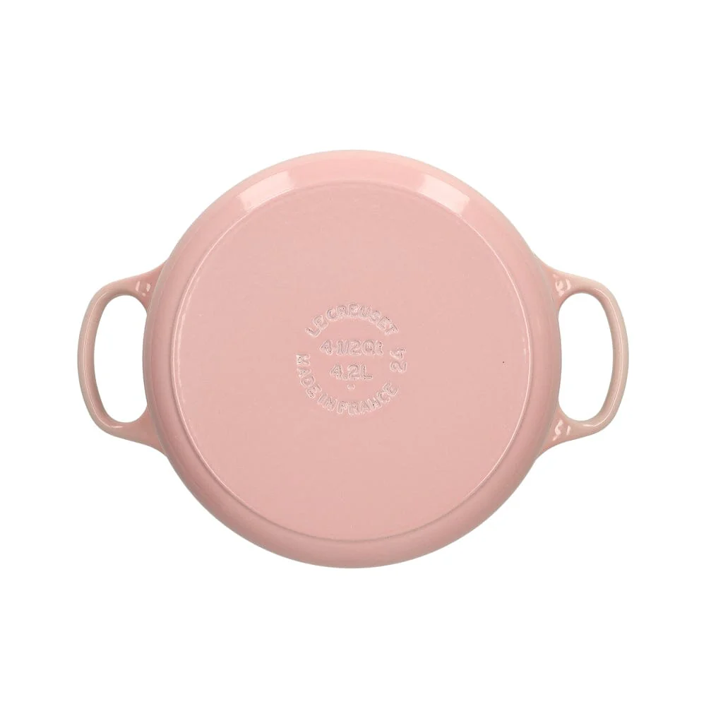 2025 Le Creuset - Signature Braad- / Stoofpan rond Shell Pink 24 cm 4,2 l