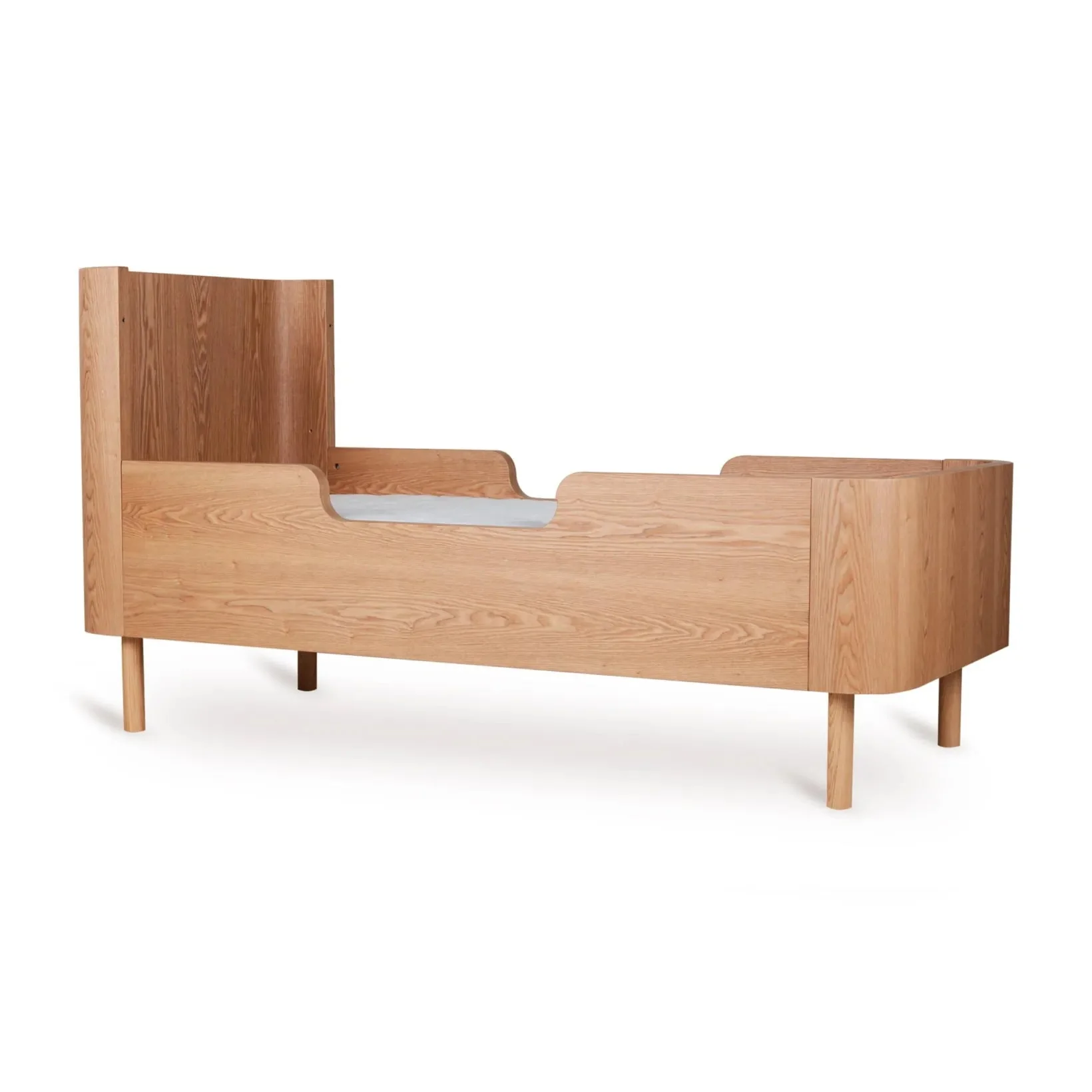 2025 Quax Hai No Ki Junior Kit �C Juniorbed verlenging 170 x 70 cm | Uitbreiding voor 140 x 70 cm bed | FSC-gecertificeerd essen & MDF | Inclusief lattenbodem-uitbreiding, zonder matras