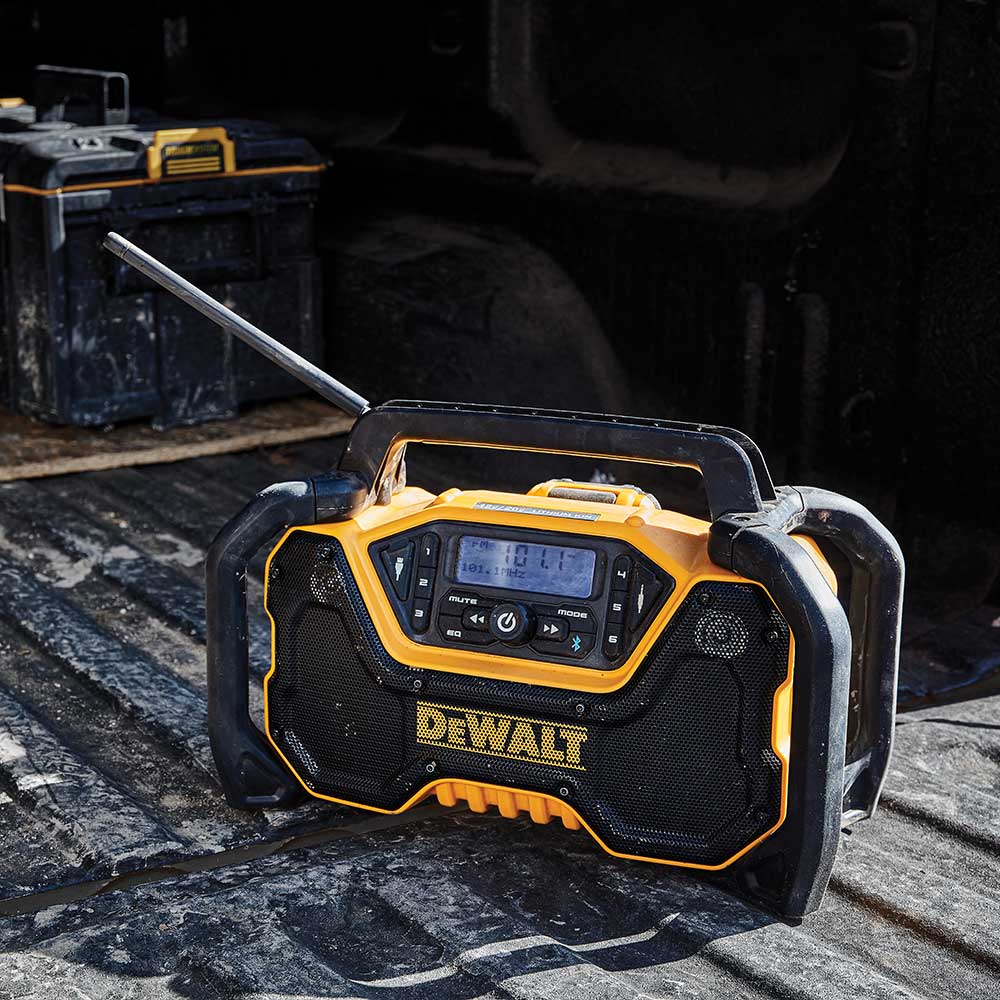 2025 DeWALT DCR028B Draadloze Bluetooth Radio 12V/20V MAX Tough Lithium-Ion