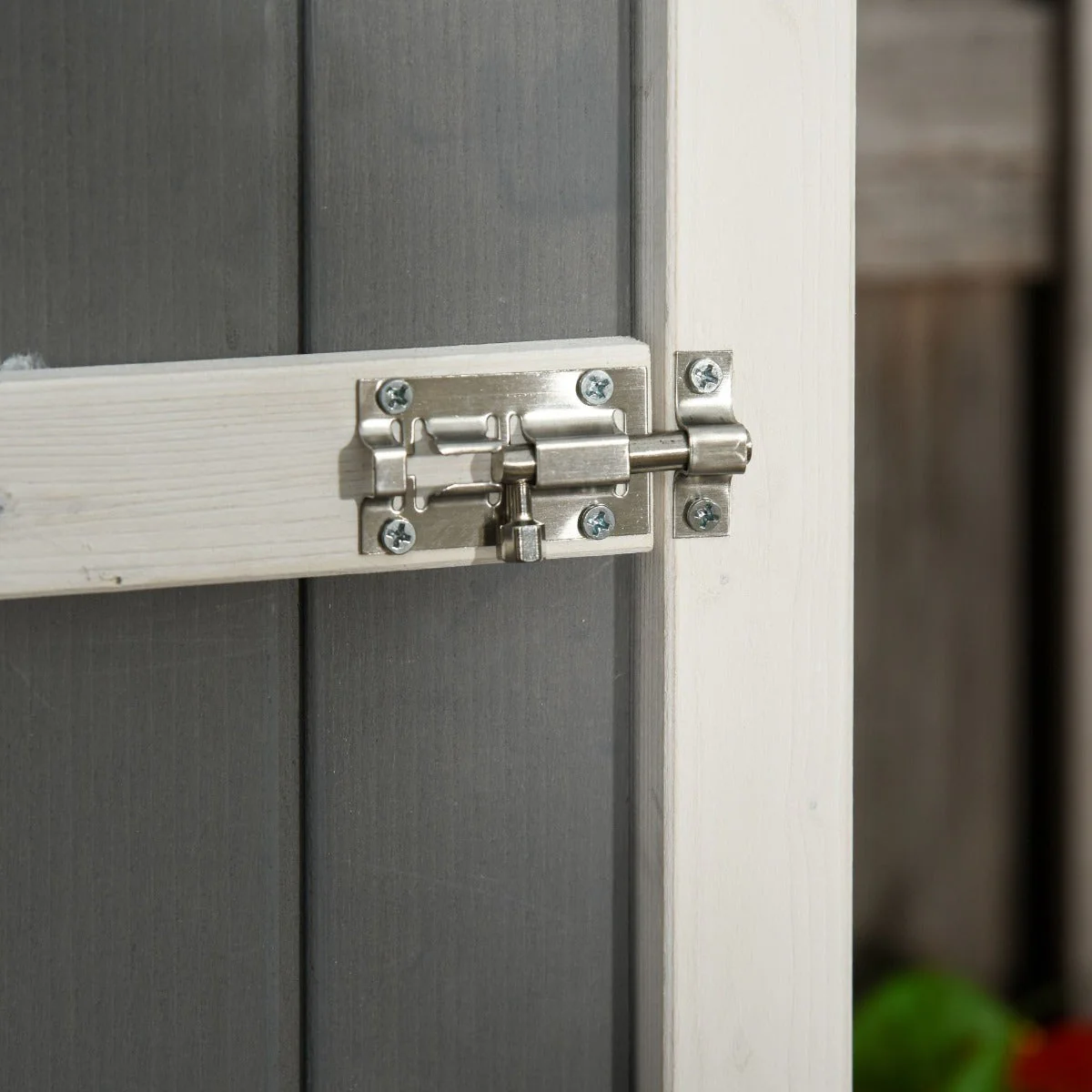 2025 Outsunny Tuinopslag Schuur - Grijs