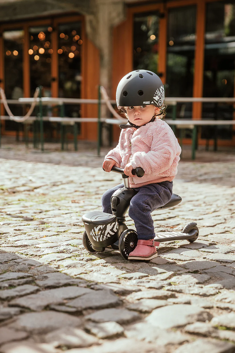 2025 Scoot & Ride Highwaykick 1 Lifestyle �C 2-in-1 loopfiets en step met zitje voor kinderen van 1 tot 5 jaar