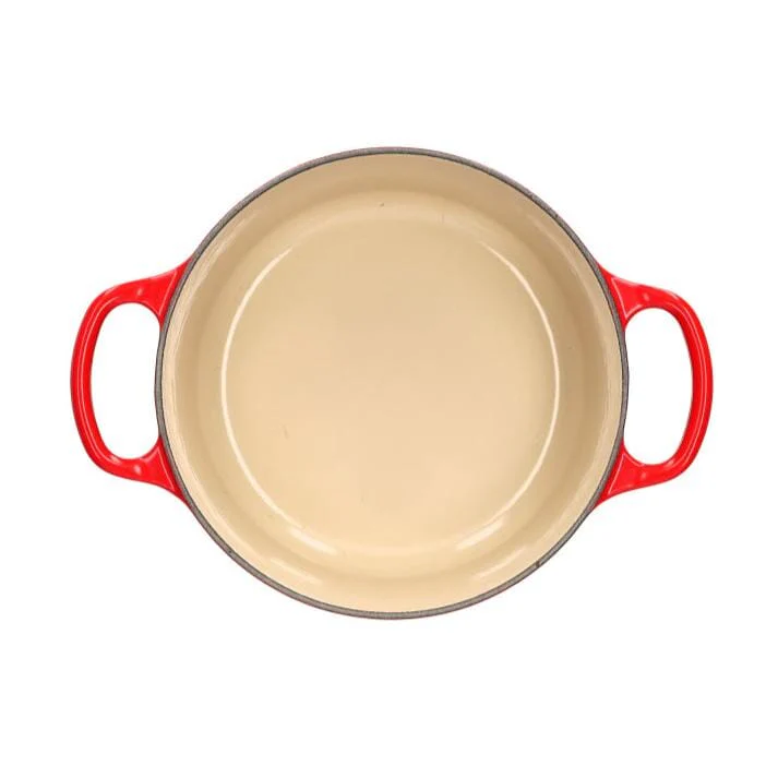 2025 Le Creuset - Signature braad- / stoofpan rond Kersrood 24 cm 4,2 l