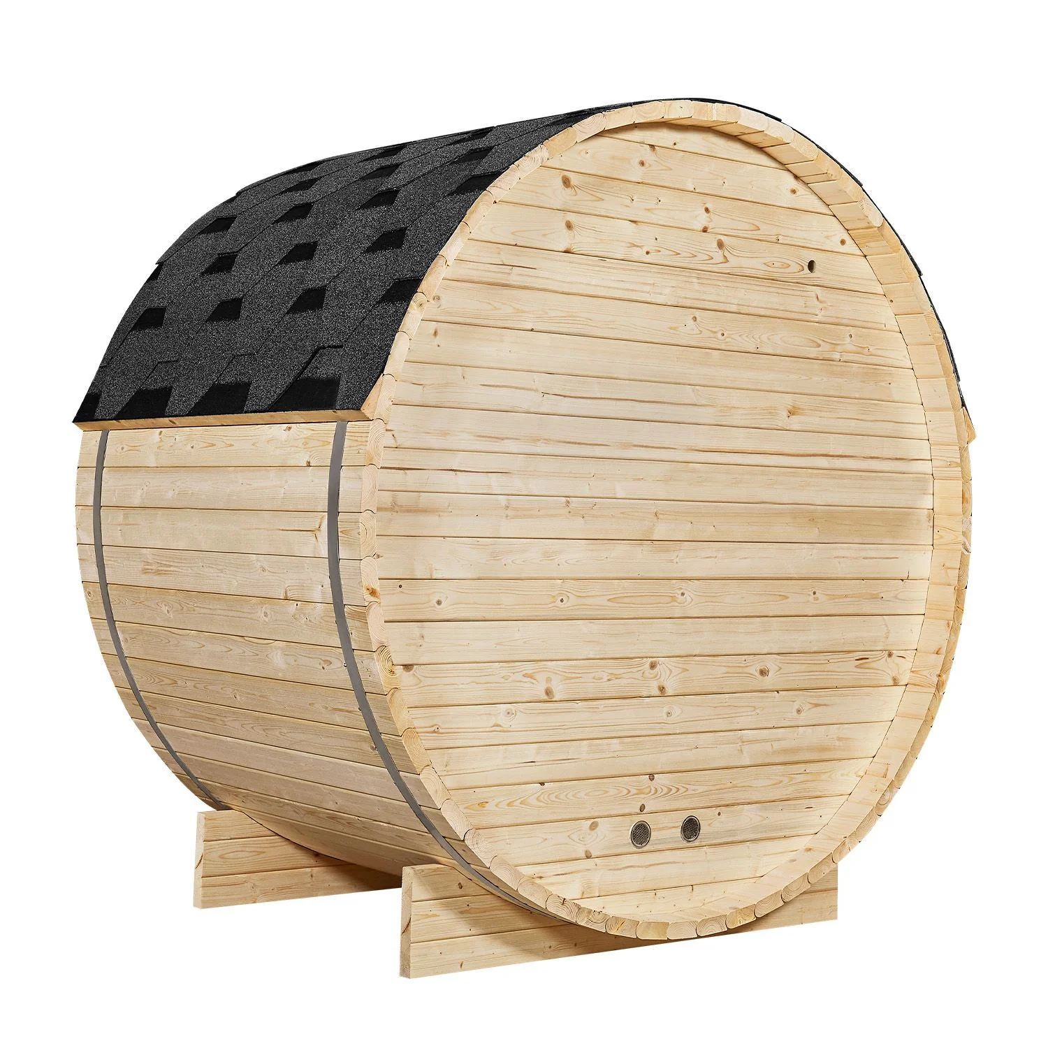 2025 Fasssauna Spitzbergen met saunaoven