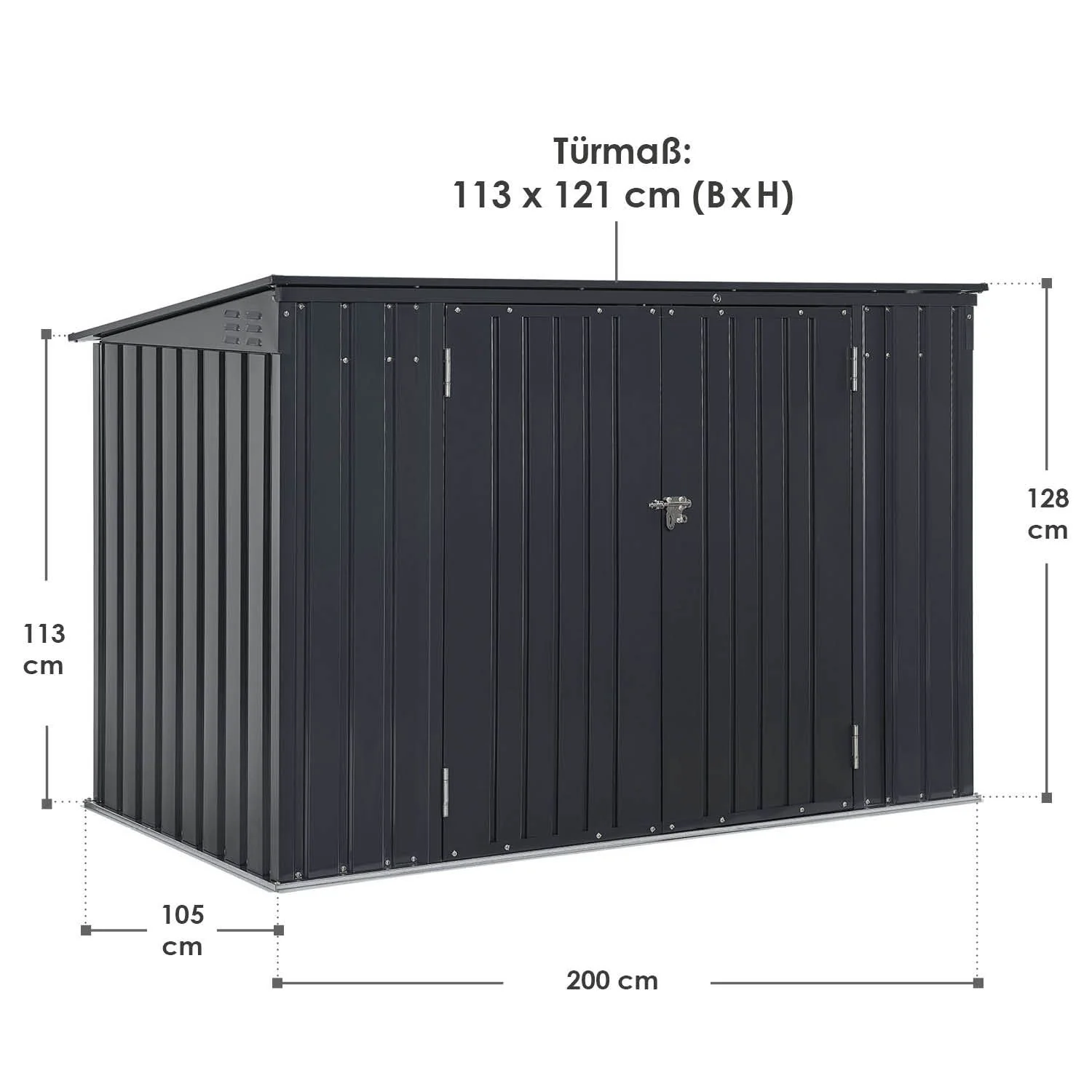 2025 Afvalcontainerbox Namur 1,9 m2