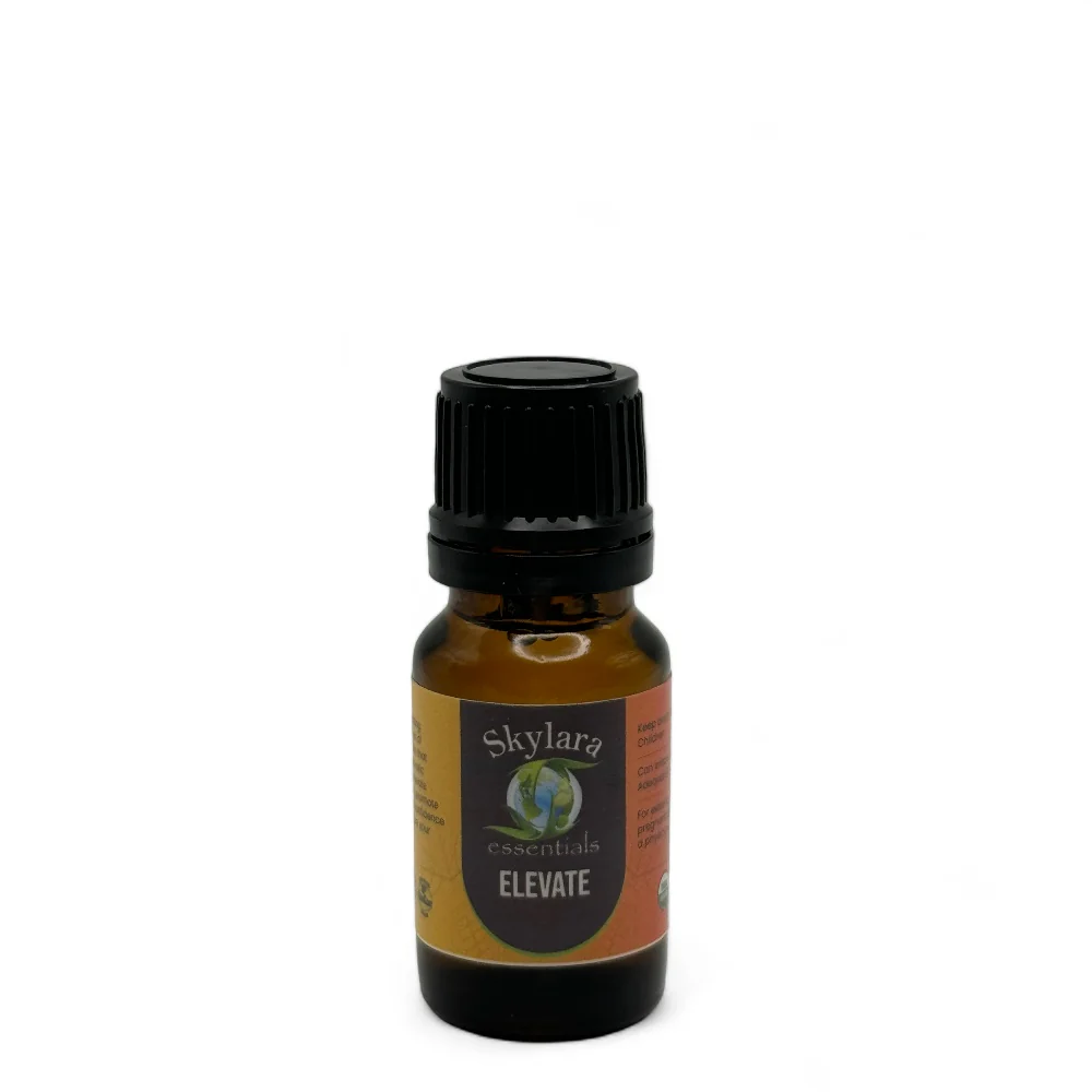 Elevate - Organic Essential Oil Blend (Energizing, Uplifting)